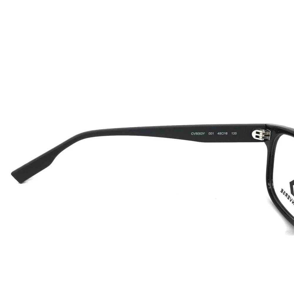 Converse Kids Eyeglasses Frames CV5053Y 001 Black Cat Eye Full Rim 49-16-135